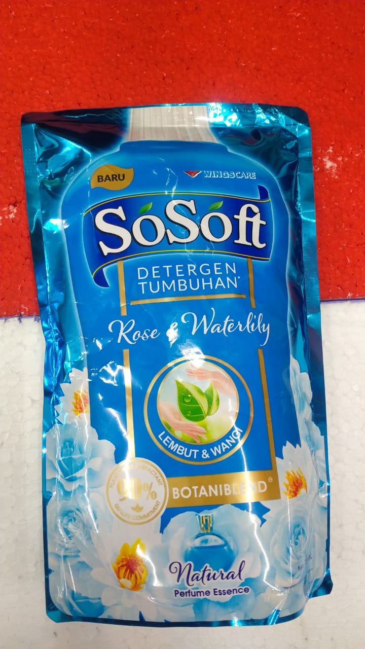 SO SOFT DETERGEN ROSE-700ML