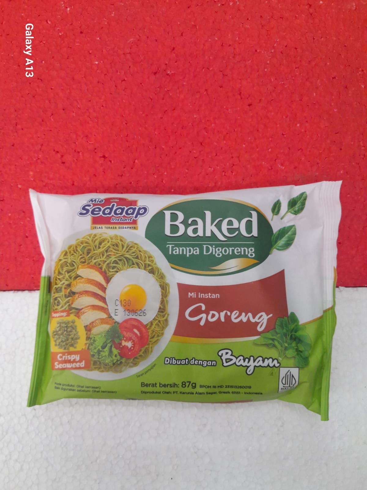 SEDAP MIE GORENG BAKED