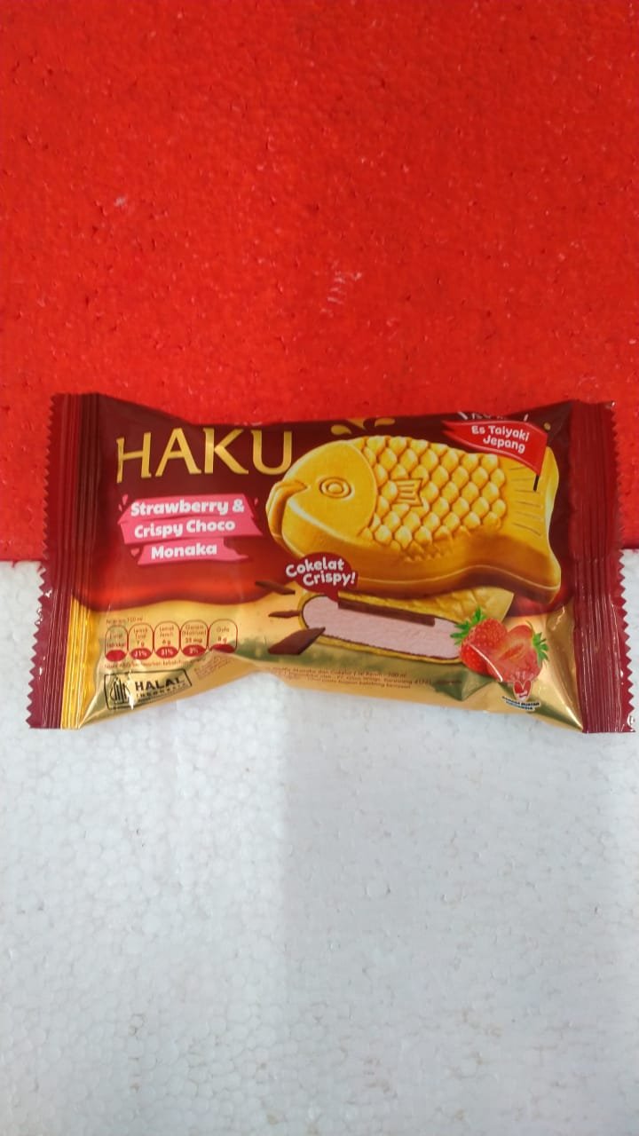 HAKU STRAWBERY&CRISOY CHOCO MONAKA