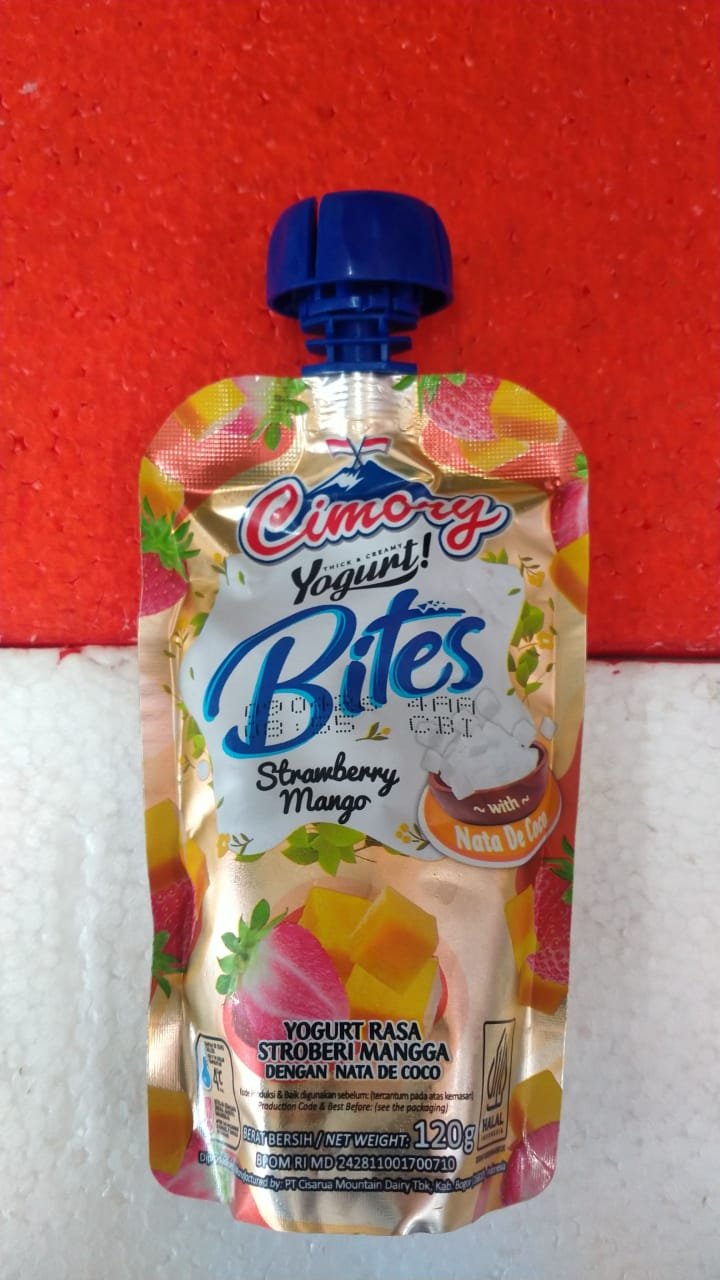 CIMORY YOGURT BITES STRAWBERY MANGGO-120G