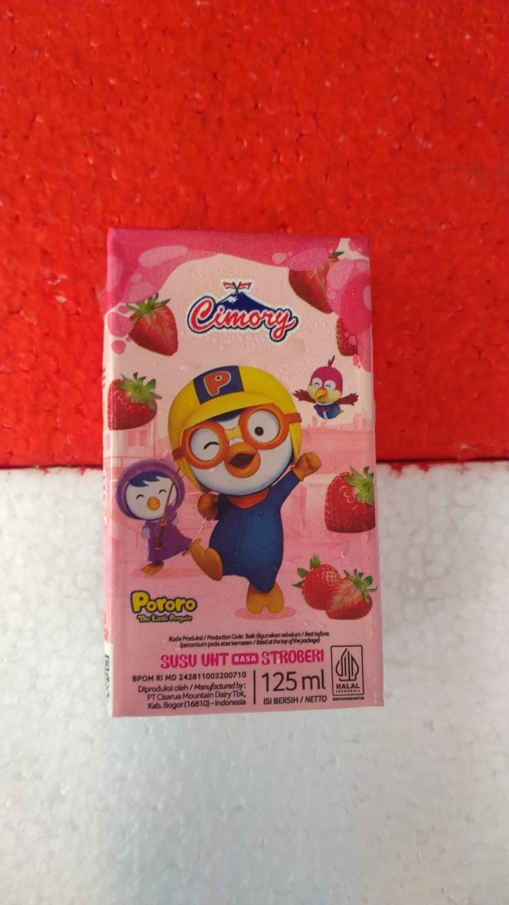 Cimory PORORO SUSU STRAWBERY-125ML