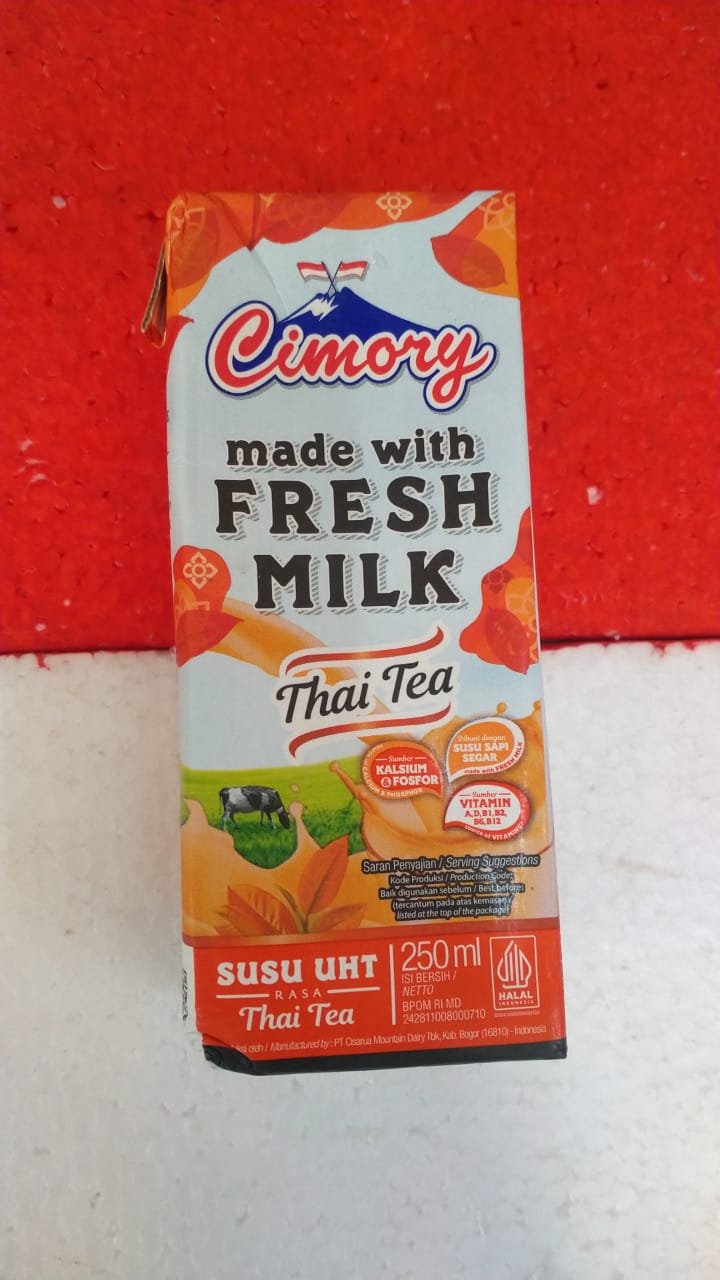 CIMORY SUSU UHT THAI TEA-250ML