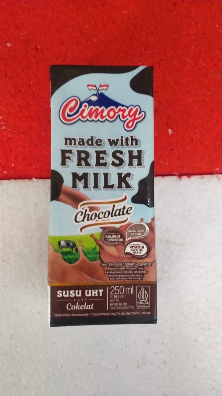 CIMORY SUSU UHT CHOCOLATE-250ML