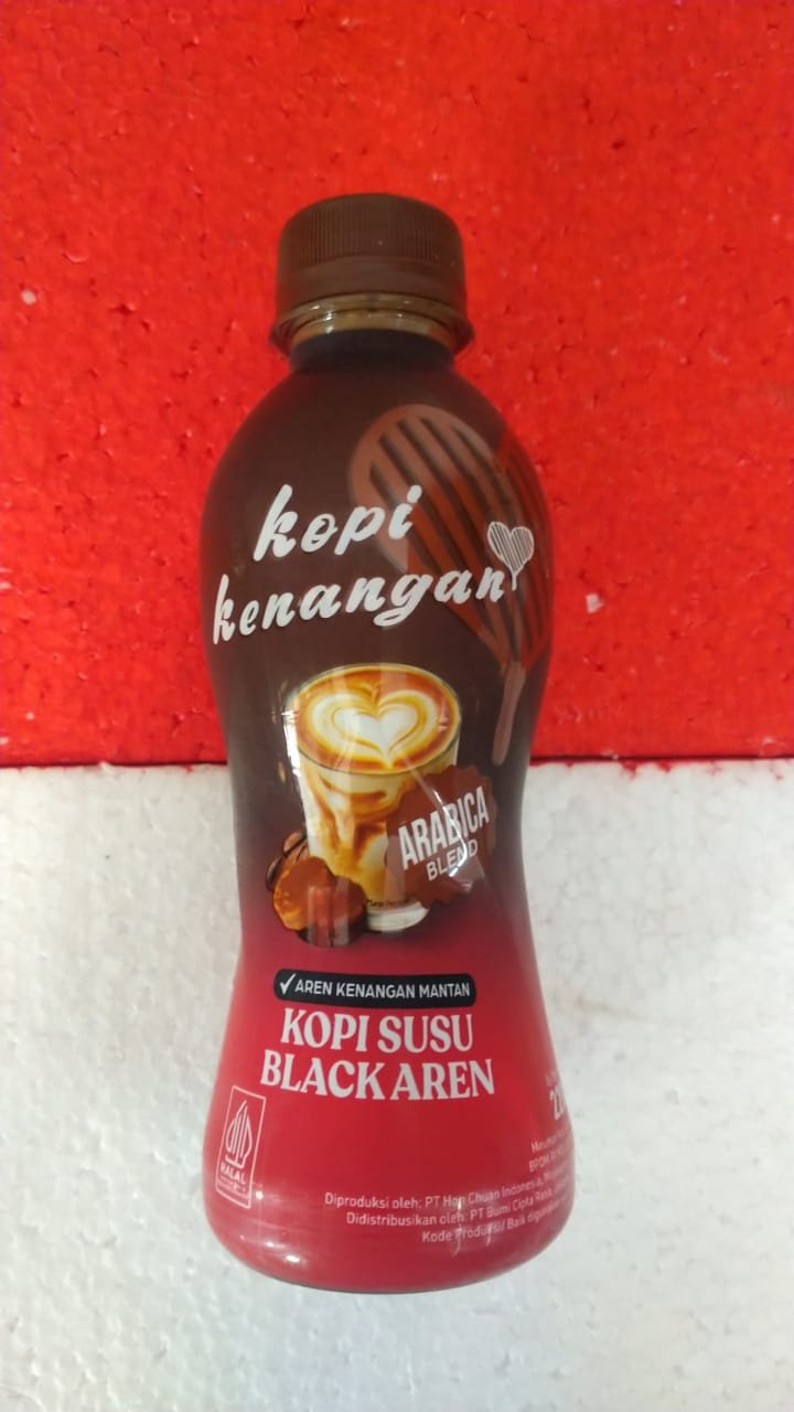 KOPI KENANGAN KOPI SUSU BLACK AREN-220ML