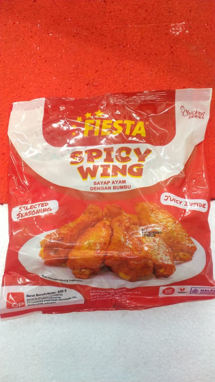 FIESTA SPICY WING SAYAP AYAM DENGAN BUMBU-400G