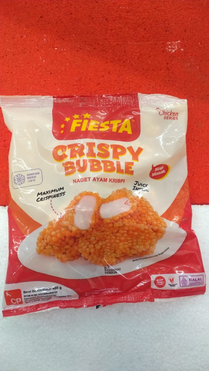 FIESTA CRISPY BUBBLE NAGET AYAM KRISPI-400G