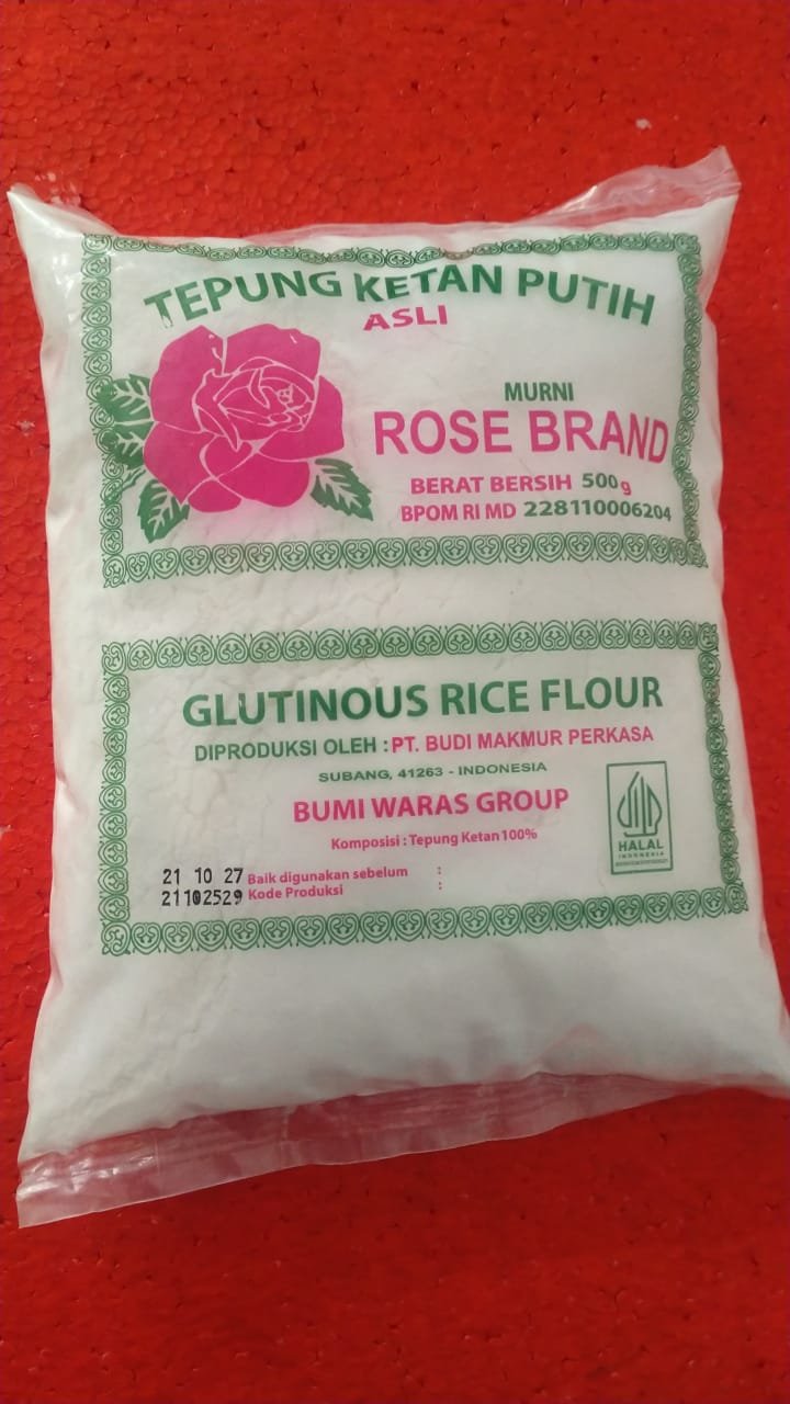 tepung ketan putih rose brand