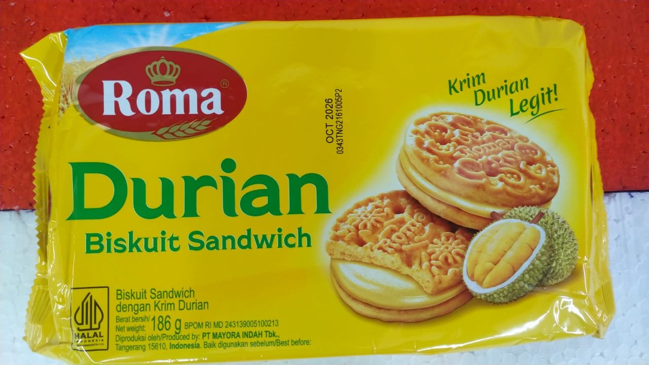 ROMA DURIAN SANDWICH-186G
