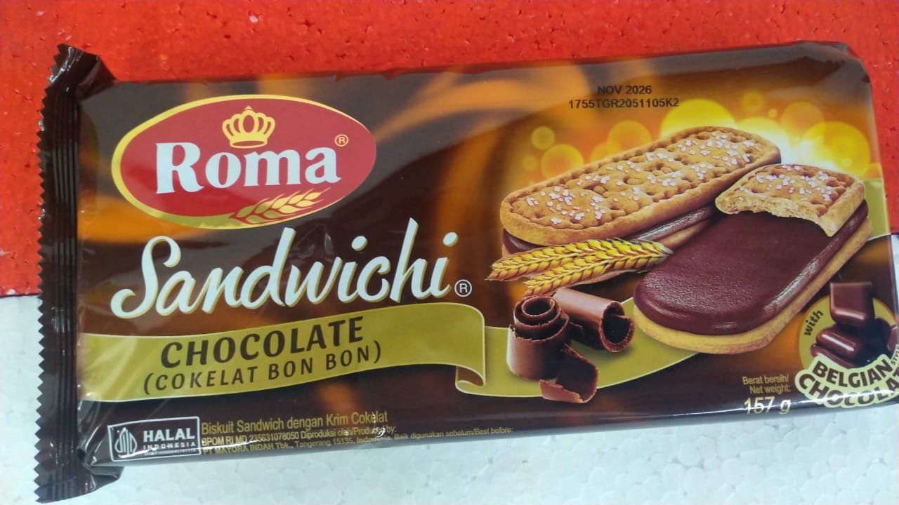 ROMA SANDWICHI CHOCOLATE-157G