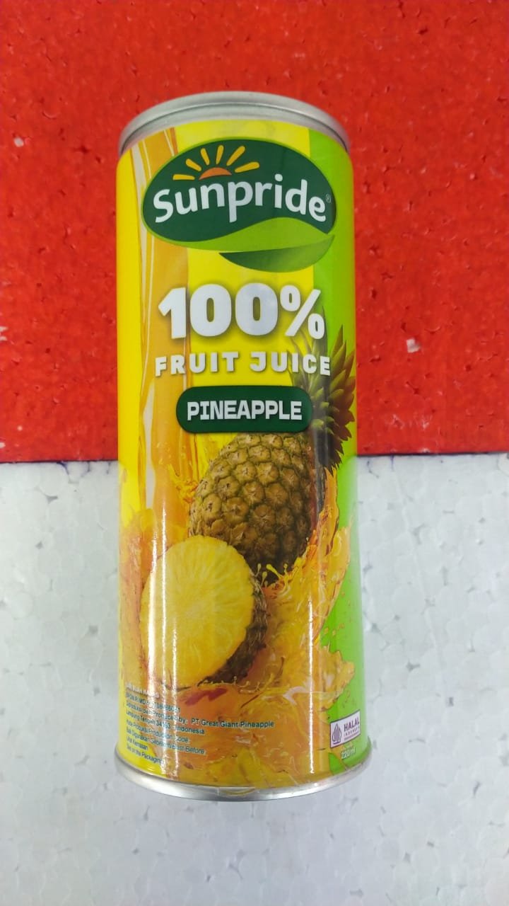 SUNPRIDE PINEAPPLE-220ML