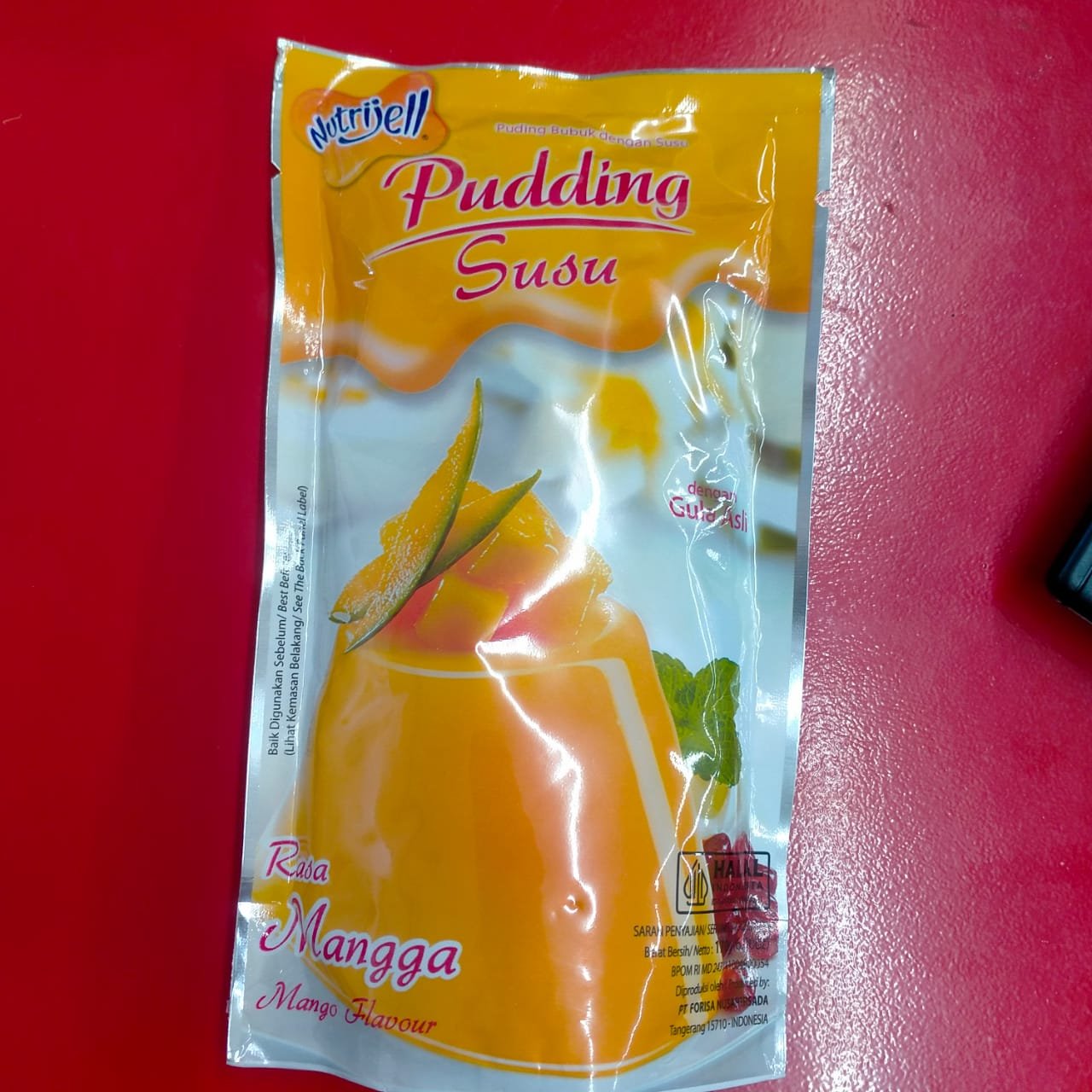 nutrijel puding susu mangga-170g