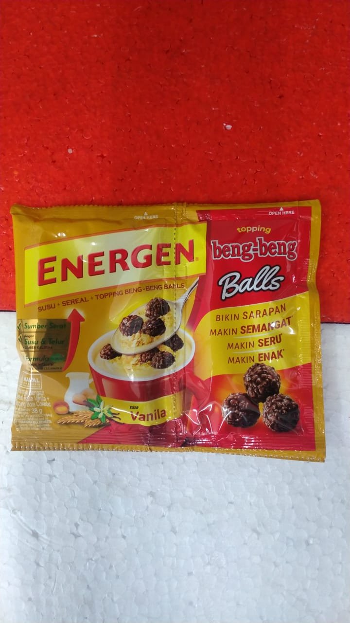 ENERGEN VANILA+BENG BENG