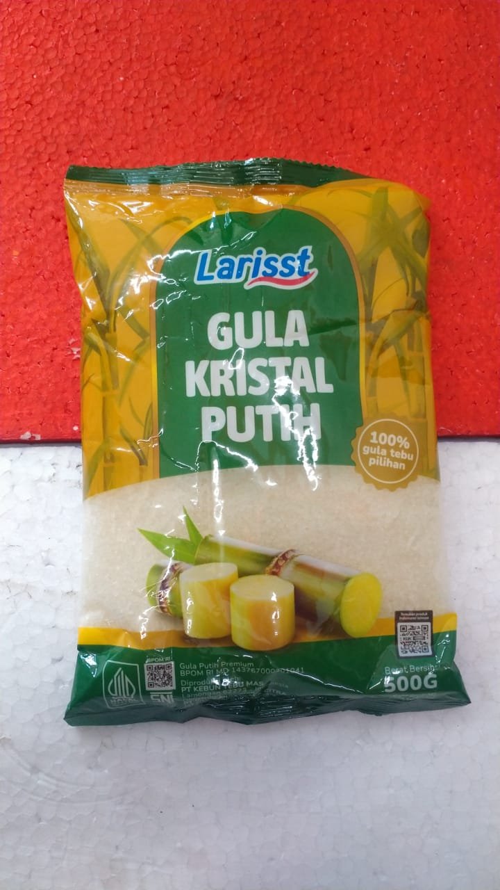 GULA LARIST CRISTAL PUTIH-500G