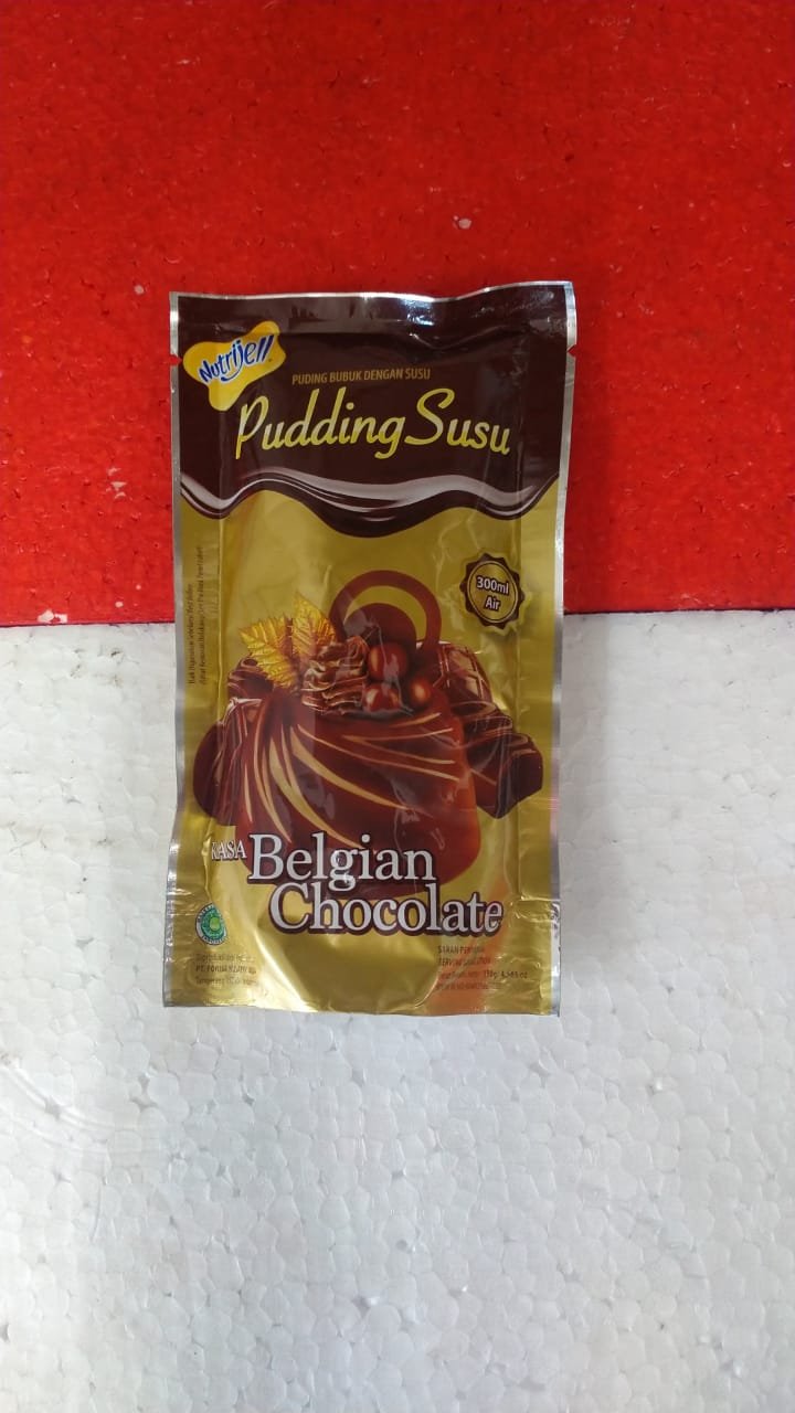 NUTRIJELL PUDING BELGIAN CHOCHOLATE-130G