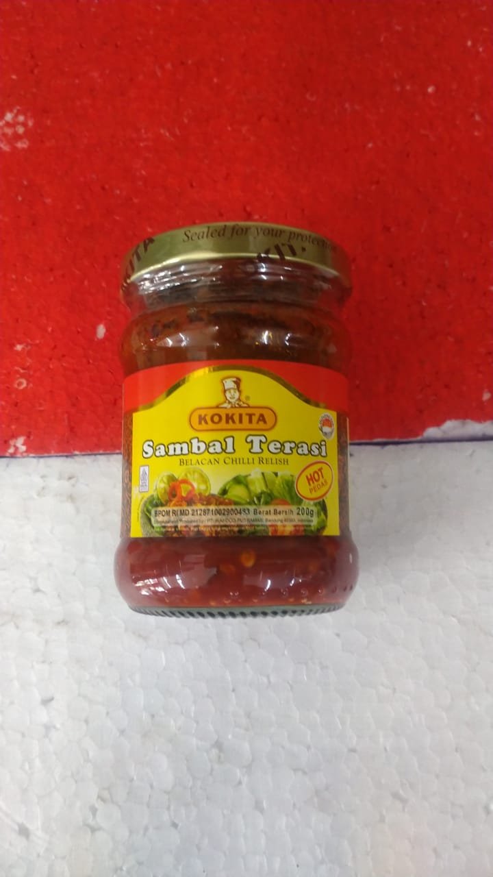 KOKITA SAMBAL TERASI HOT-200G