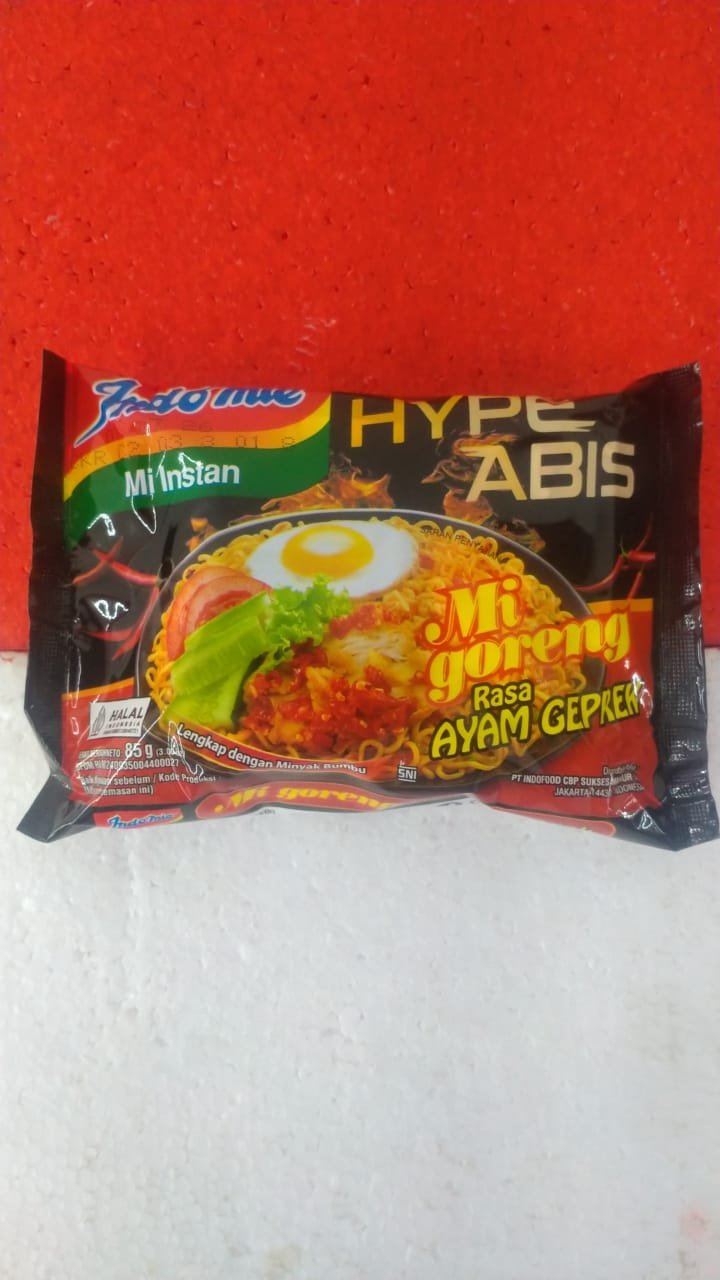 INDOMIE AYAM GEPREK