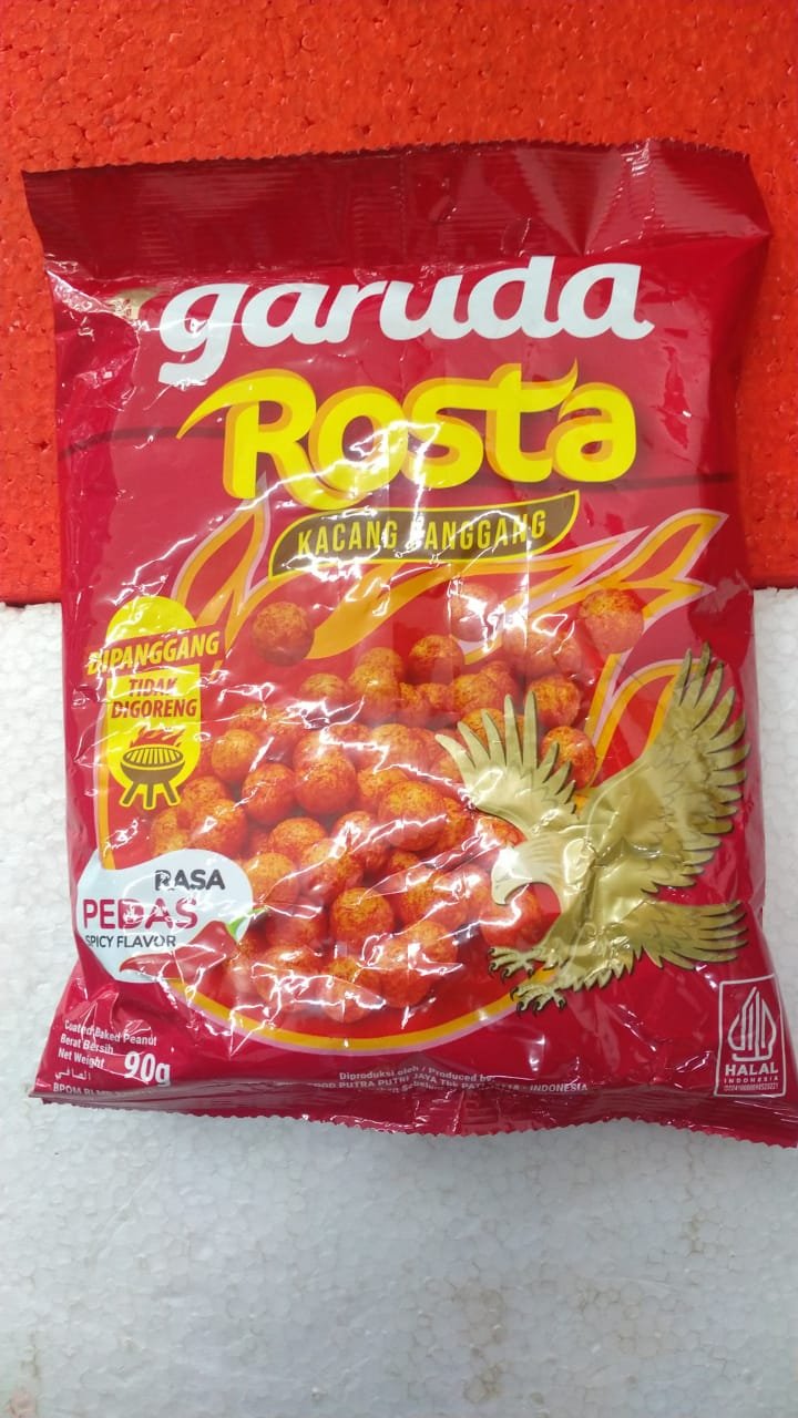 GARUDA ROSTA KACANG PEDAS-90G