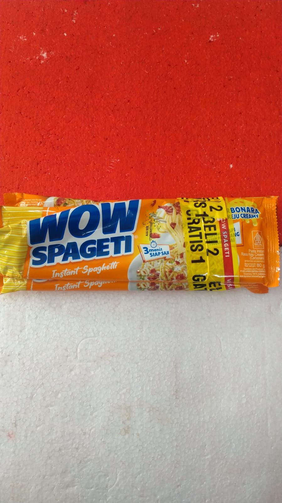 WOW SPAGETY CARBONARA