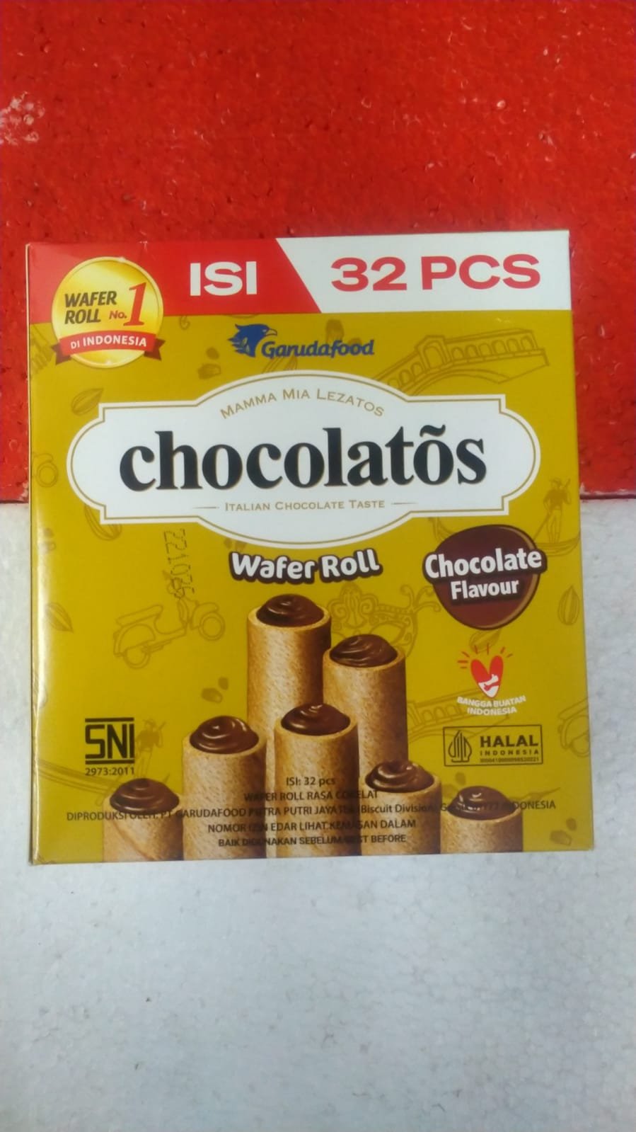 CHOCHOLATOS WAFER STICK-6G/PCK