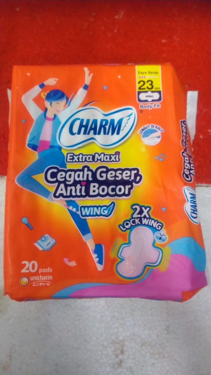 CHARM EXTRA MAXI WINGS-23CM