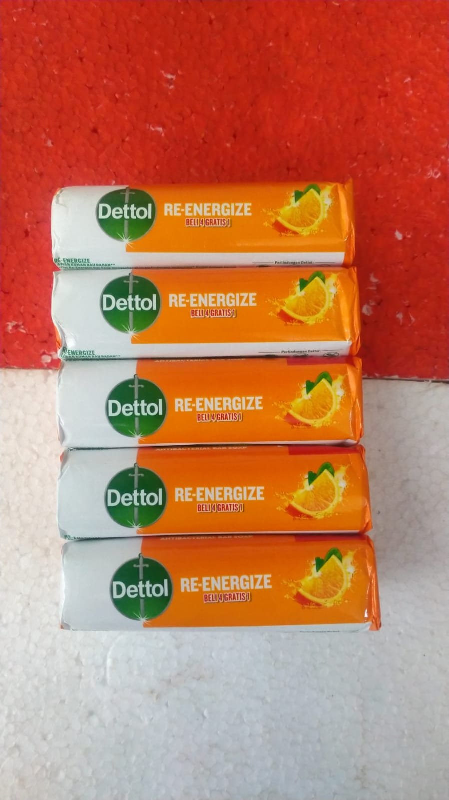 DETTOL ENERGIZE 5PCS
