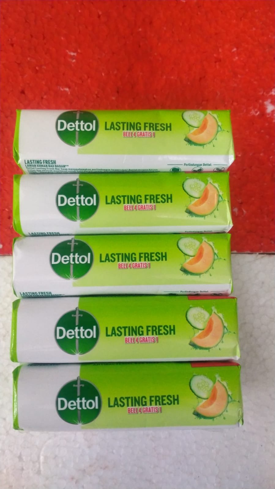DETTOL LASTING FREESH ISI 5 PCS