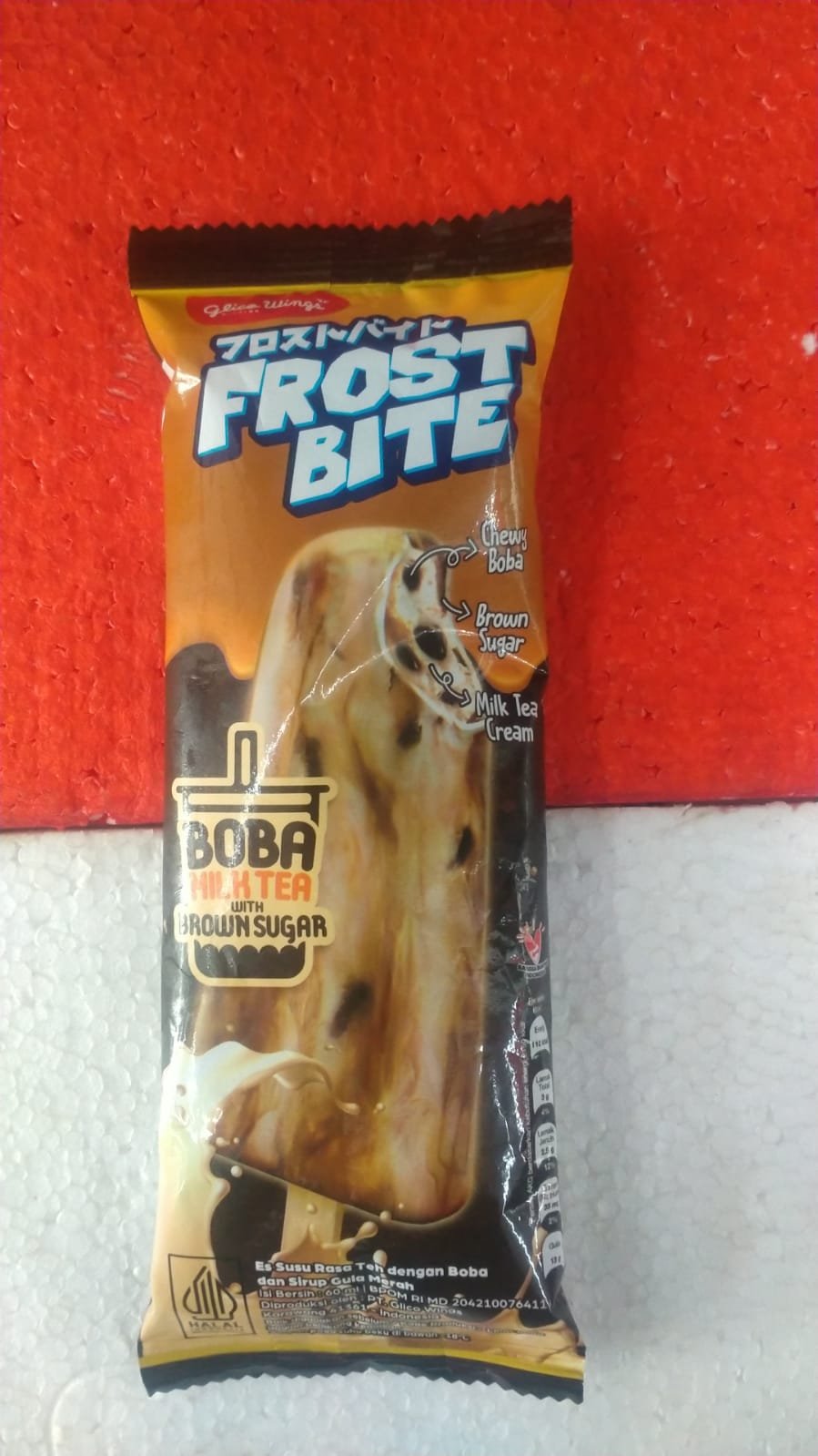 FROSBITE BOBA MILK TEA