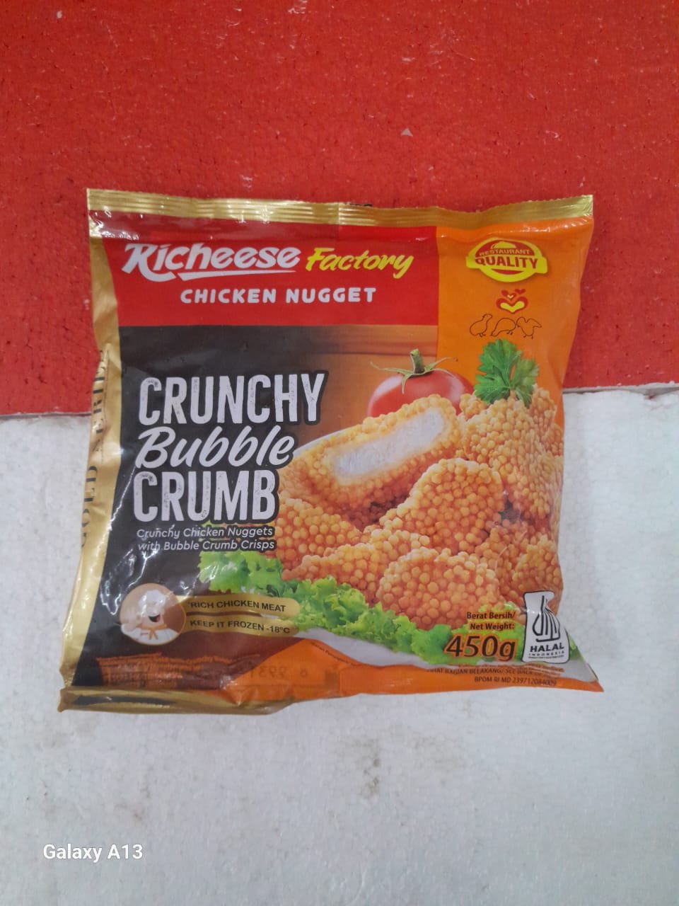 Richeese-Chicken Nugget-Crunchy Bubble Crumb-450g