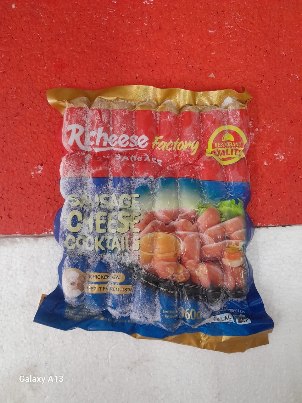 Richeese-Sosis Daging Ayam-Cocktail Sausage 360g