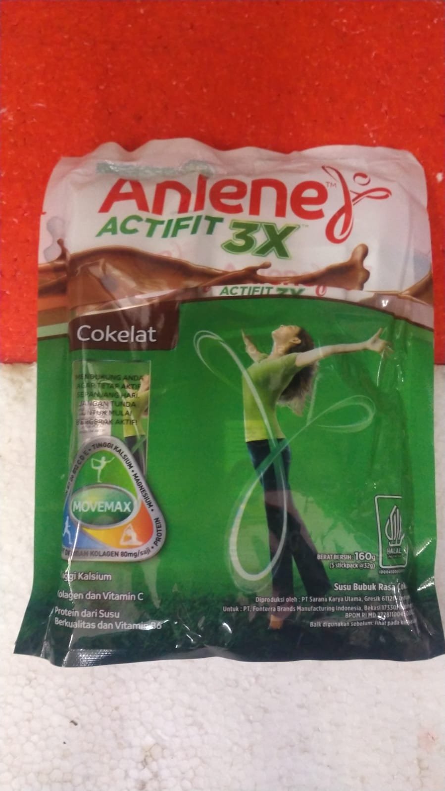 ANLENE ACTIFIT  3X /COKLAT