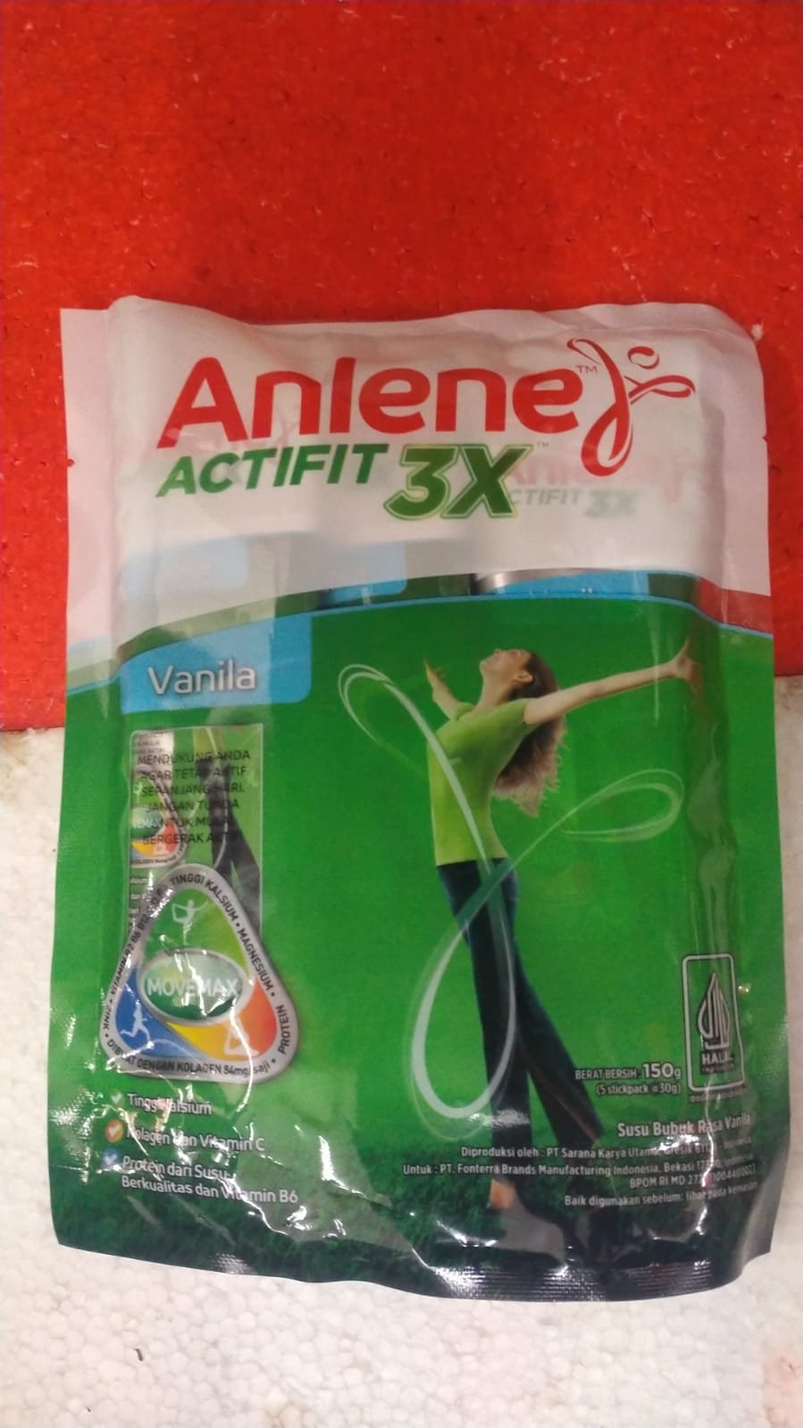ANLENE ACTIFIT VANILA 3X
