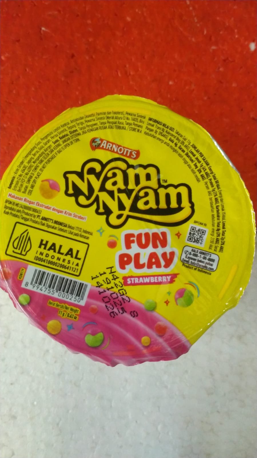 NYAM NYAM FUN PLAY STRAWBERY