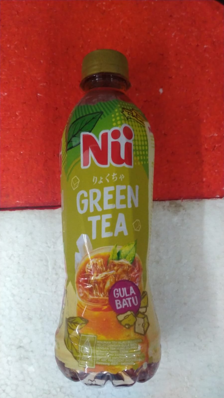 NII GREEN TEA GULA BATU