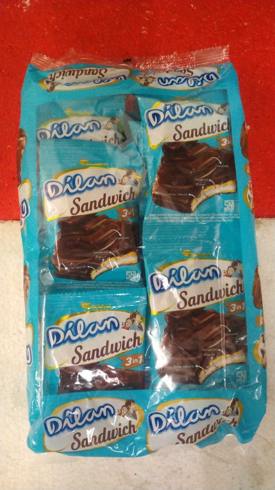 DILAN SANDWICH CHOCHOLATE/PCK