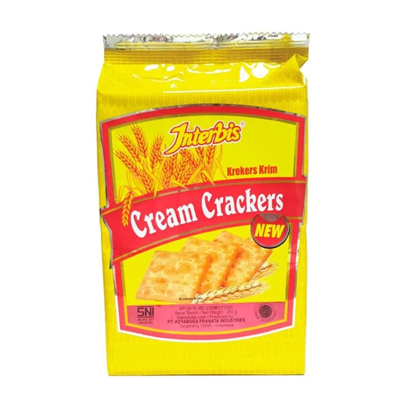 INTERBIS CREAM CRACKERS 230G