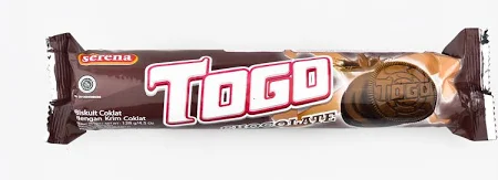 togo long cream coklat 128g