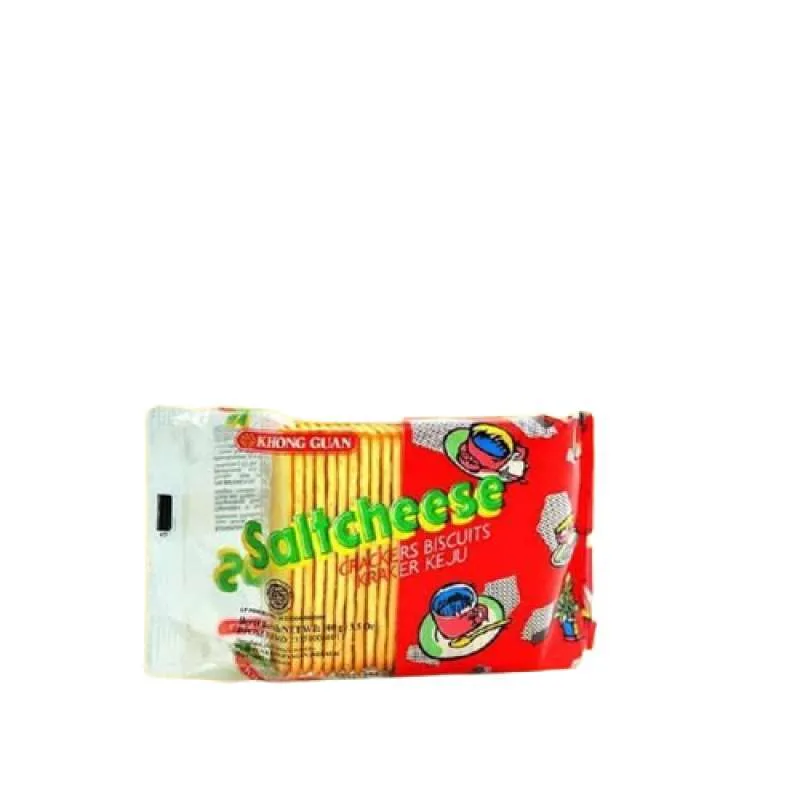 saltcheese crackers biscuits kraker keju 100g