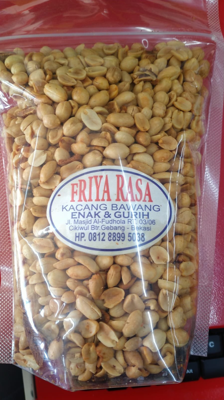 UMKM FRIYA RASA KACANG BAWANG 1/2KG
