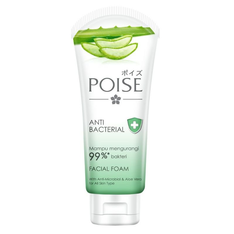 poise facial foam anti acne 100g