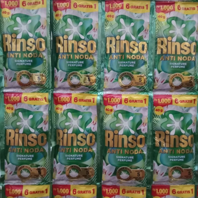 RINSO CAIR CLASIC FRESH 40G