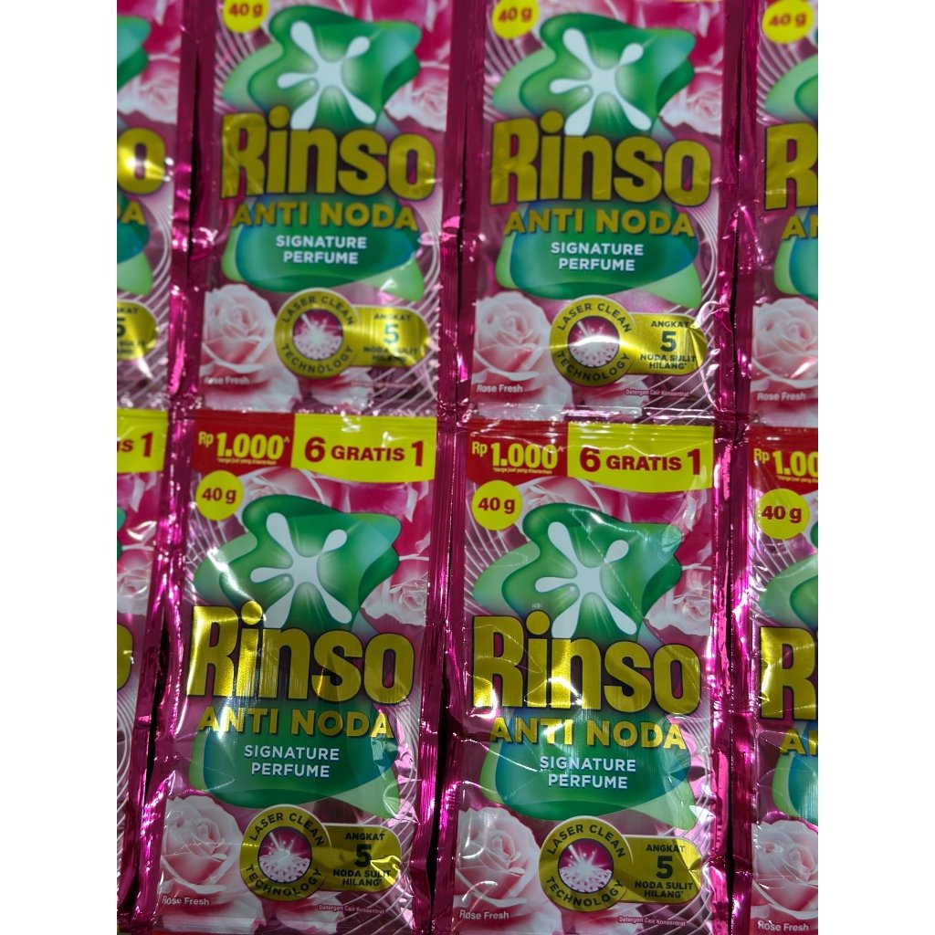 RINSO CAIR ROSE FRESH 40G