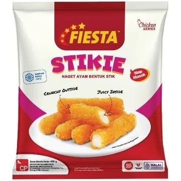 fiesta stikie naget ayam bentuk stik 400gr