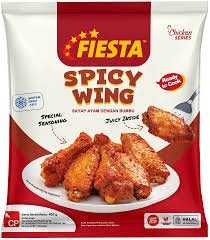fiesta spicy chicken daging ayam dengan bumbu