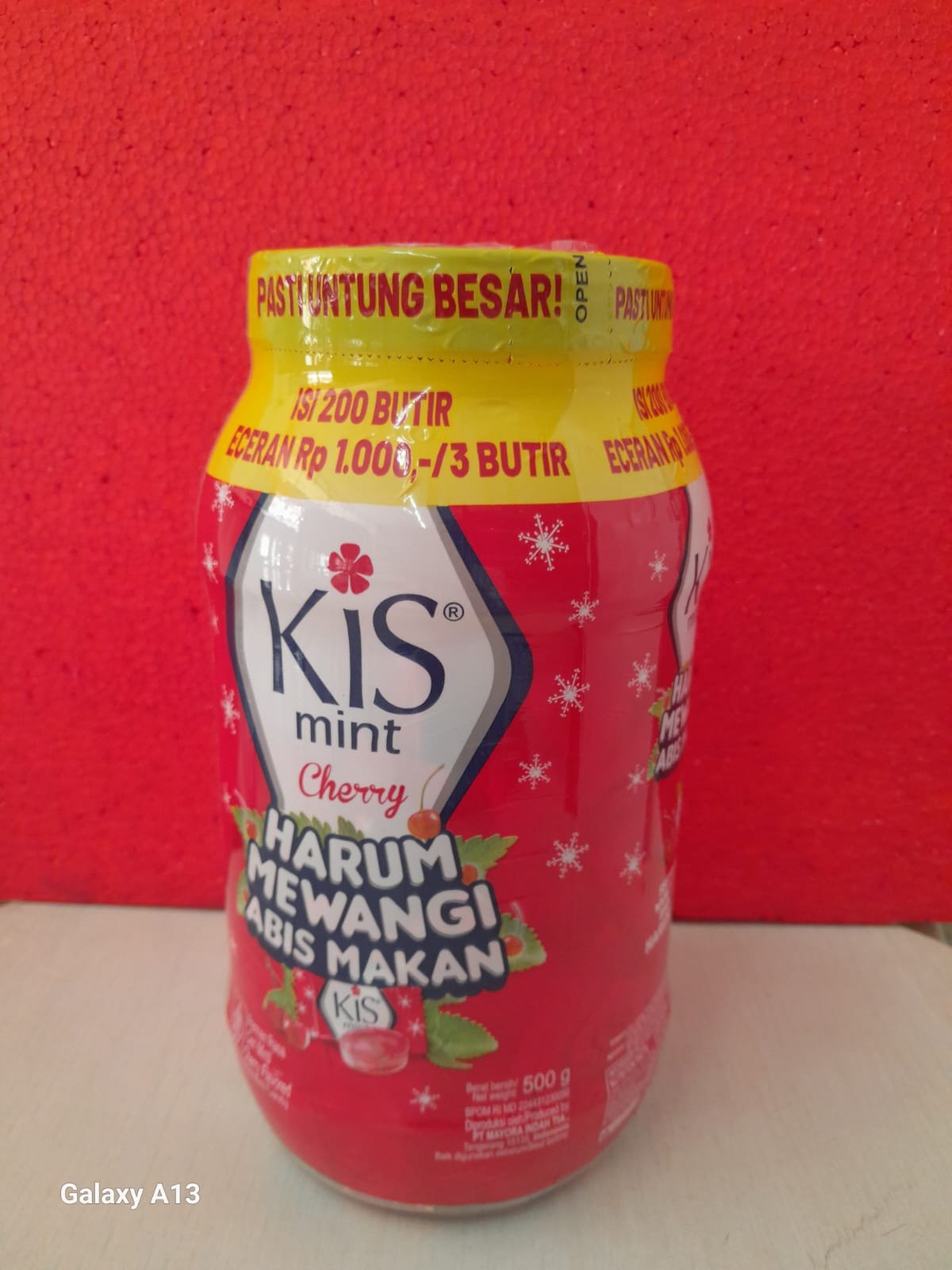 KIS CHERRY SHRINK JAR