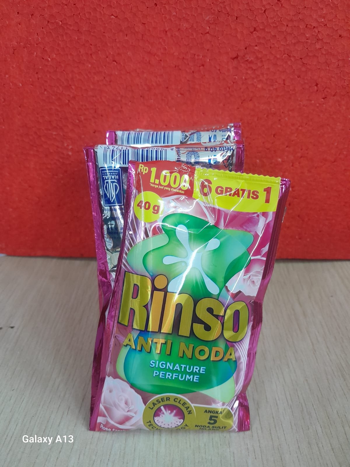 RINSO ANTI NODA INPUT-40G (7 pcs)