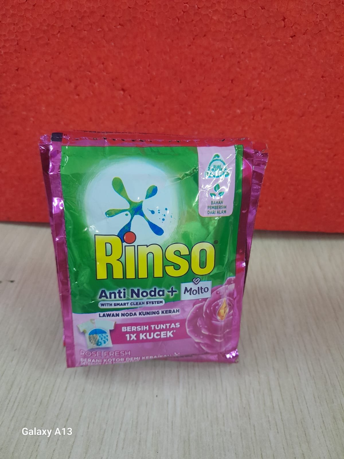 RINSO ANTI NODA+MOLTO (6 pcs)