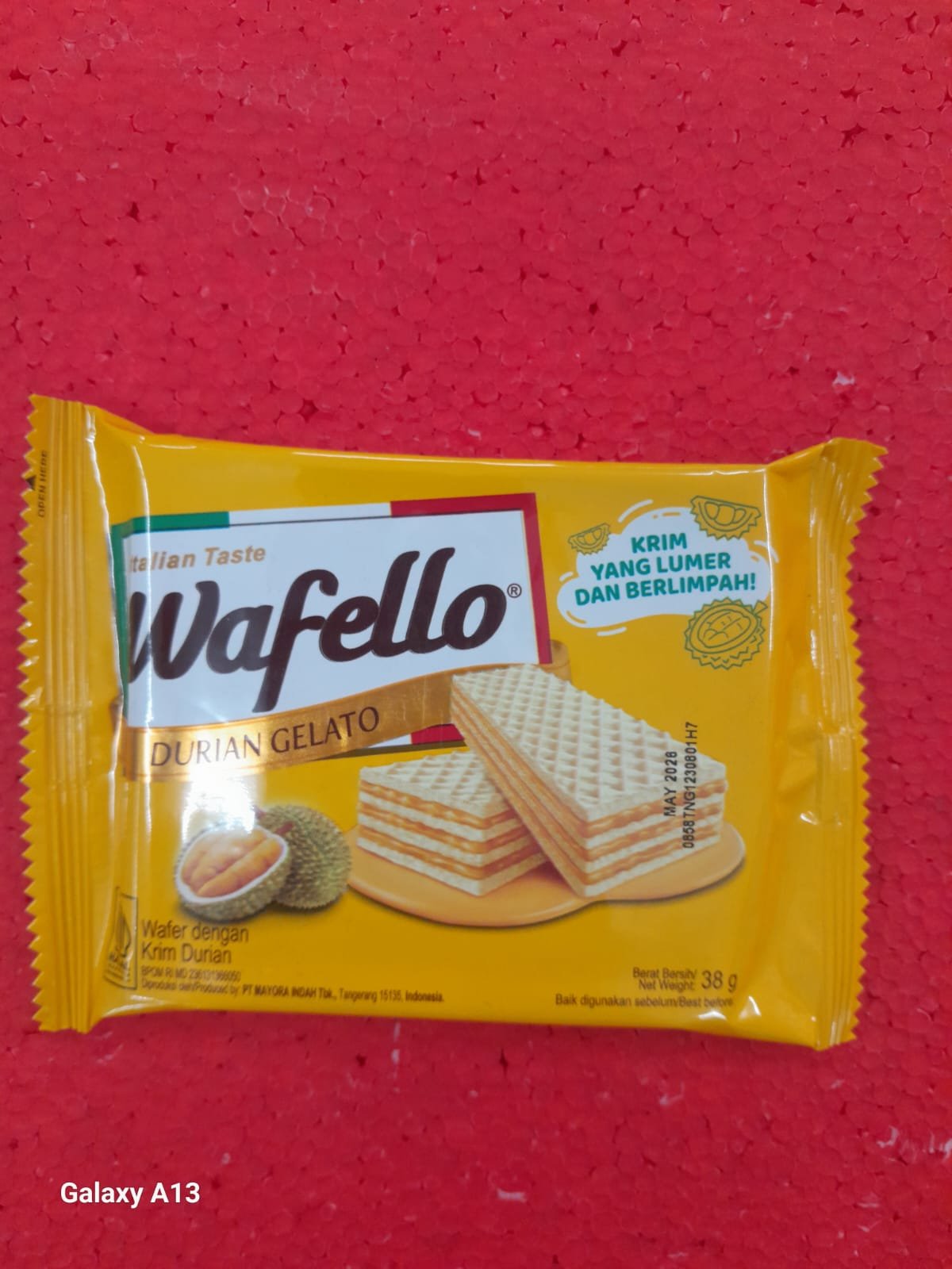 WAFELLO-DURIAN GELATO