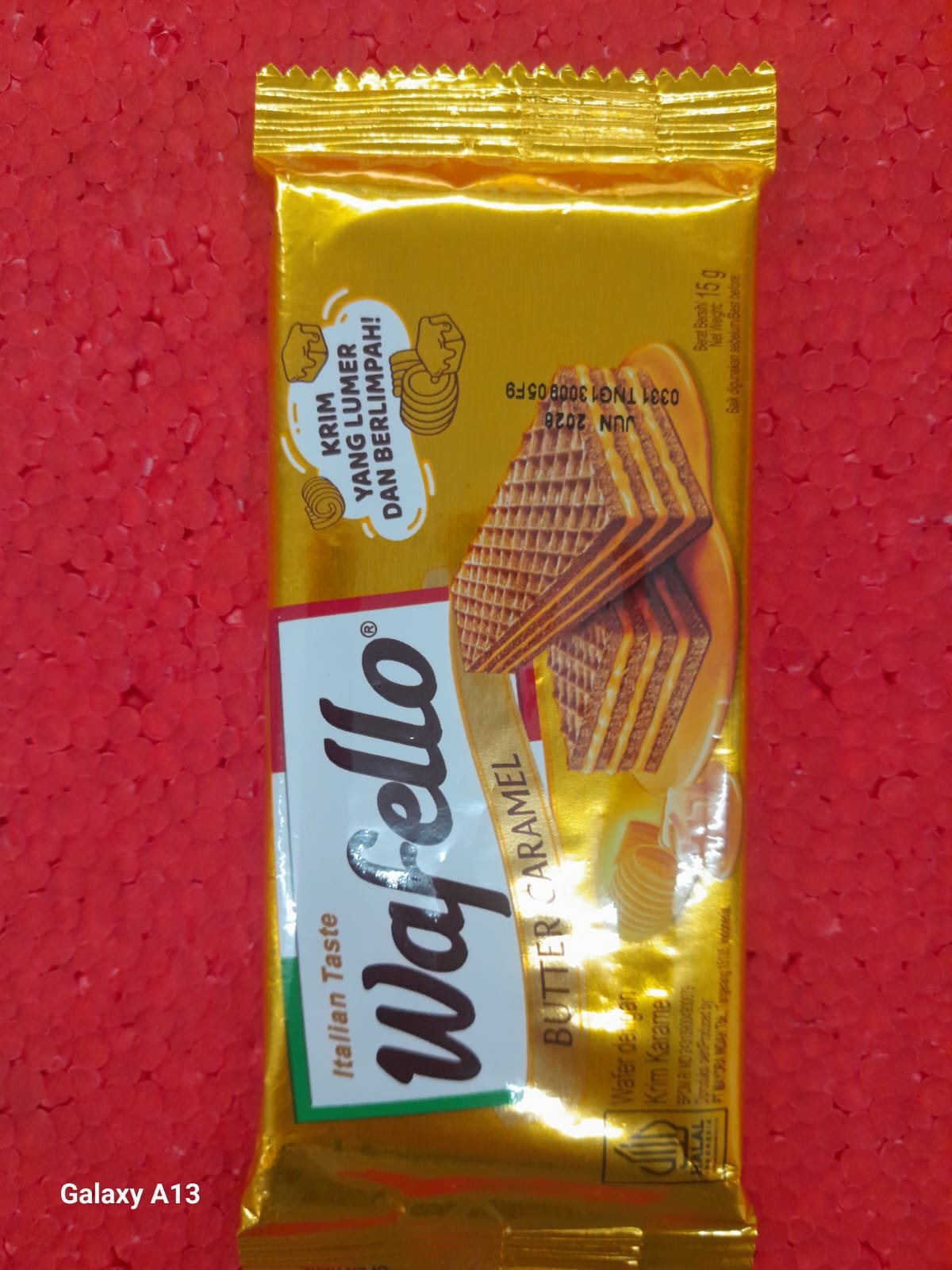 WAFELLO-BUTTER CARAMEL-15 g
