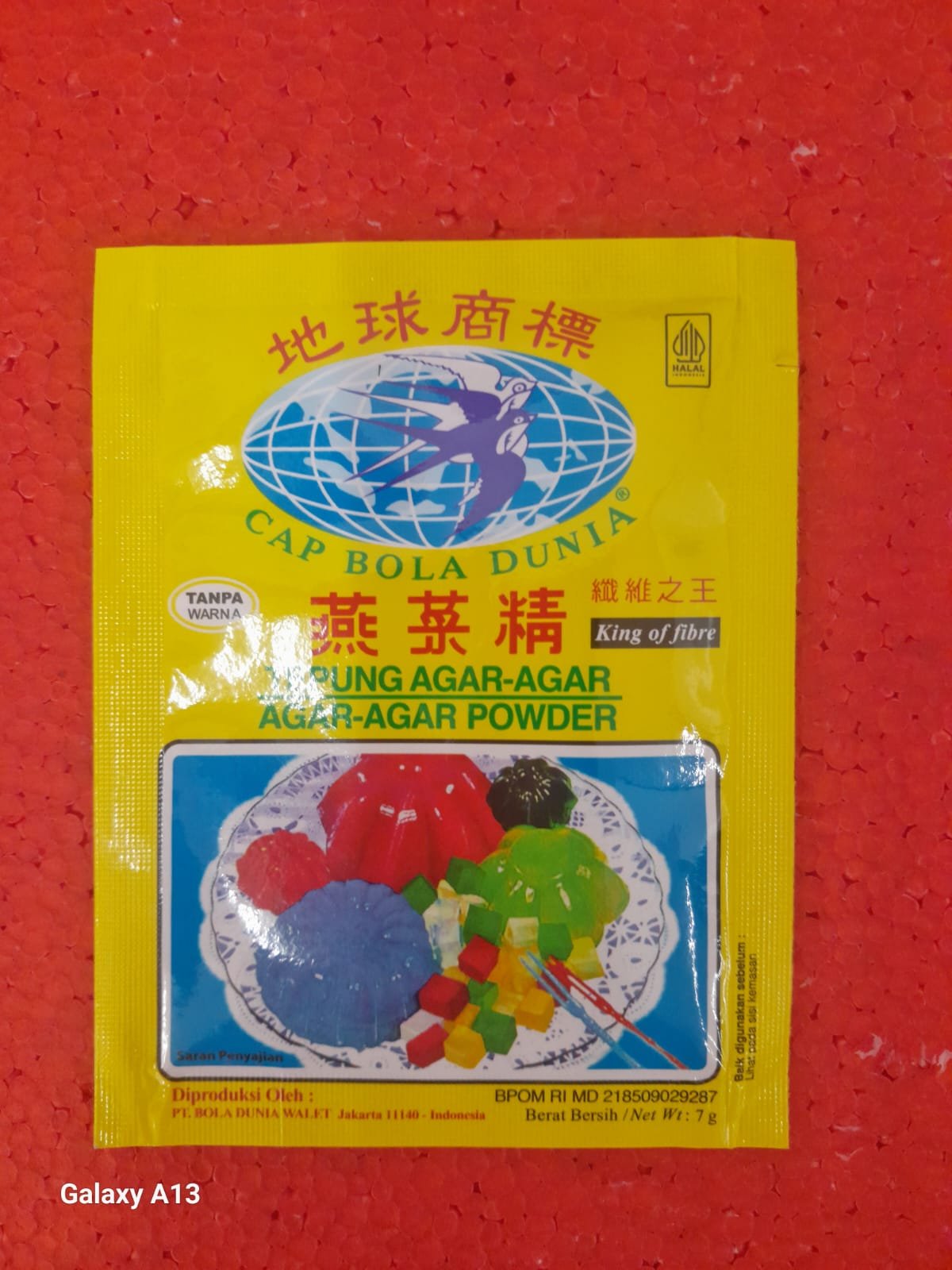 AGAR-AGAR BOLA PLAIN