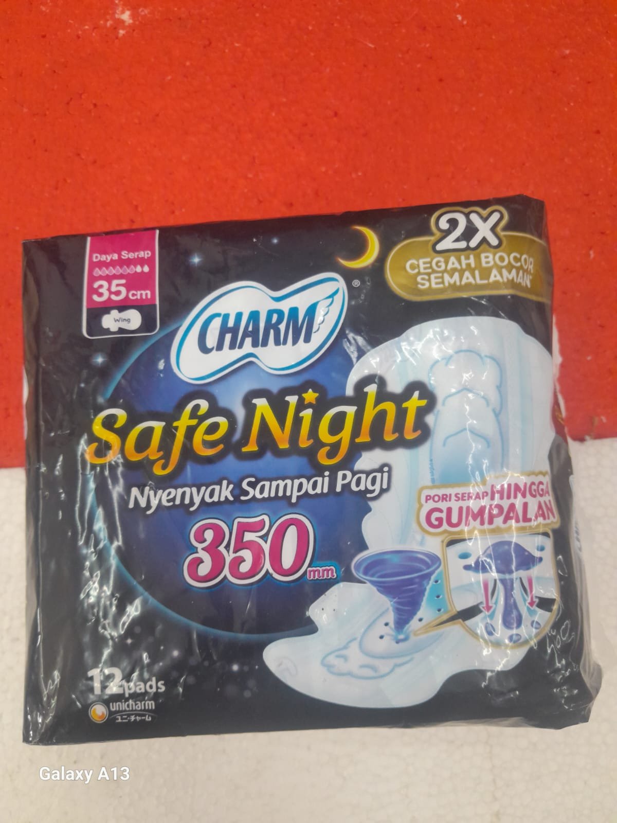 CHARM SAFE NIGHT HITAM